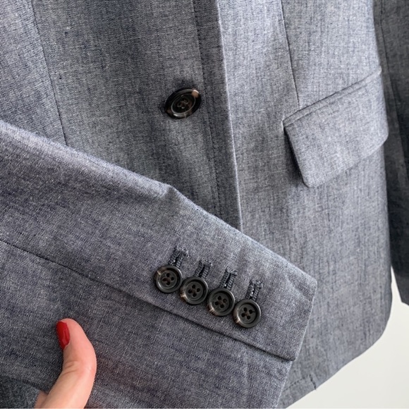Gorgeous chambray Regent blazer - Picture 6 of 7